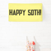 GELUKKIGE 50E VERJAARDAG BANNER (Insitu)