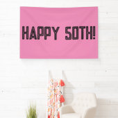 GELUKKIGE 50E VERJAARDAG BANNER (Insitu)