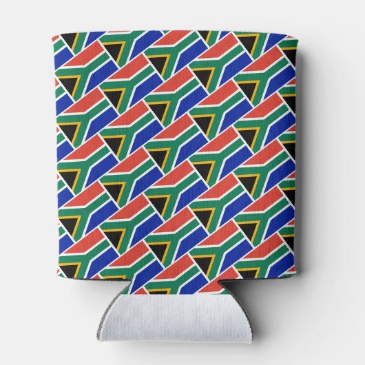 GELUKKIGE 50e VERJAARDAG Zuid-Afrika Custom Keepsa Blikjeskoeler (Achterkant)