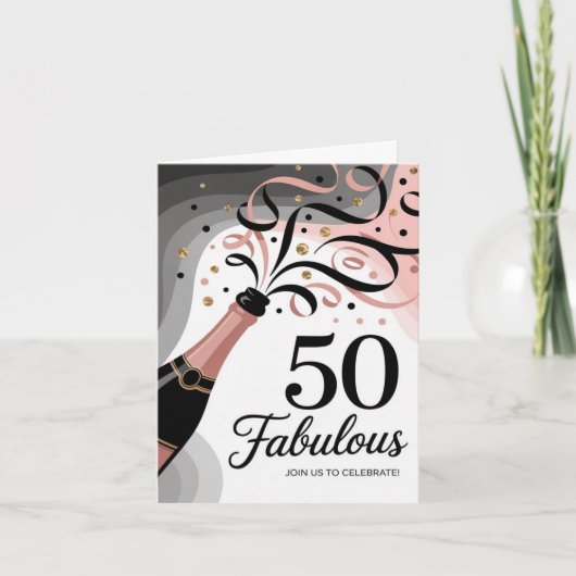 Gelukkige 50ste verjaardag broer of zus (Voorkant)