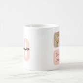 Gelukkige 50ste Verjaardag Custom Foto Collage Koffiemok (Center)