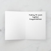 Gelukkige 50ste verjaardag kaart (Binnen)