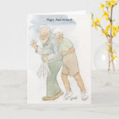 Gelukkige 50ste verjaardag kaart (Gele Bloem)