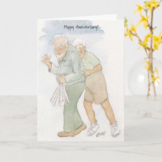 Gelukkige 50ste verjaardag kaart (Gele Bloem)