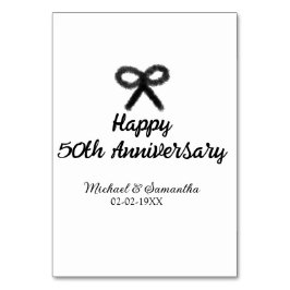 Gelukkige 50ste verjaardag voeg naam bruidspaar da kaart