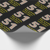 Gelukkige 51ste Verjaardag & Vrolijke Kerstmis, Do Cadeaupapier (Hoek)