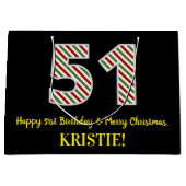 Gelukkige 51ste Verjaardag & Vrolijke Kerstmis, Do Groot Cadeauzakje (Voorkant)