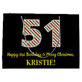 Gelukkige 51ste Verjaardag & Vrolijke Kerstmis, Do Groot Cadeauzakje (Achterkant)