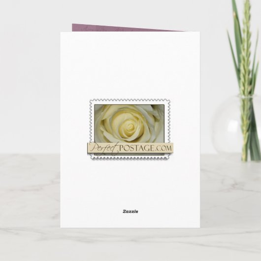 Gelukkige 60e verjaardag in roze en paarse kleuren kaart (Achterkant)