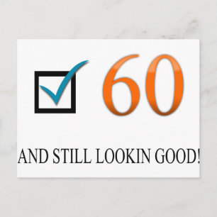 Gelukkige 60ste Verjaardag Briefkaart