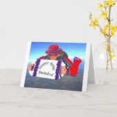 Gelukkige 60ste Verjaardag Kaart (Gele Bloem)