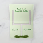 Gelukkige 60ste Verjaardag! Kaart (Binnen)