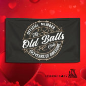 Gelukkige 60ste verjaardag, pap spandoek