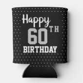 Gelukkige 60ste Verjaardagsfeestje Favor Cooler (Achterkant)