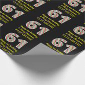 Gelukkige 61ste Verjaardag & Vrolijke Kerstmis, Do Cadeaupapier (Hoek)