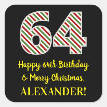 Gelukkige 64ste Verjaardag & Vrolijk Kerstmis, Dou