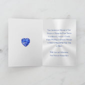 Gelukkige 65e Bruiloft Jubileum Kaarten, Mam en Pa Kaart (Binnen)