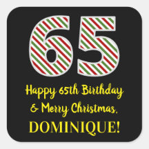 Gelukkige 65e Verjaardag & Vrolijk Kerstmis, Douan