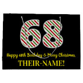 Gelukkige 68ste Verjaardag & Vrolijk Kerstmis, Dou Groot Cadeauzakje (Achterkant)