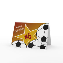 Gelukkige 6e verjaardag, Soccer Star!