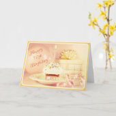 Gelukkige 70e verjaardag Kaart (Gele Bloem)