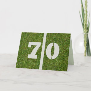 Gelukkige 70e verjaardag! kaart