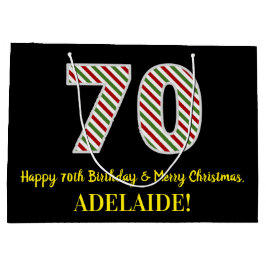 Gelukkige 70ste Verjaardag & Vrolijk Kerstmis, Dou Groot Cadeauzakje