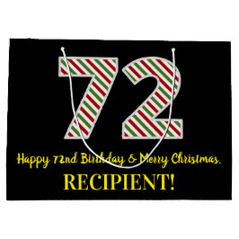 Gelukkige 72e Verjaardag & Vrolijke Kerstmis, Doua Groot Cadeauzakje