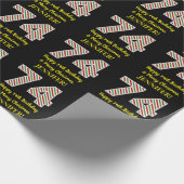 Gelukkige 74e Verjaardag & Vrolijke Kerstmis, Doua Cadeaupapier (Hoek)