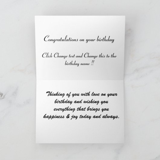 Gelukkige 80e verjaardag Grootmoeder Oma-tante Kaart (Binnen)