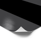 Gelukkige 80e verjaardag je bent over de heuvel ge perfect poster (Hoek)