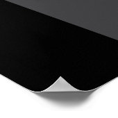 Gelukkige 80e verjaardag je bent over de heuvel ge poster (Hoek)