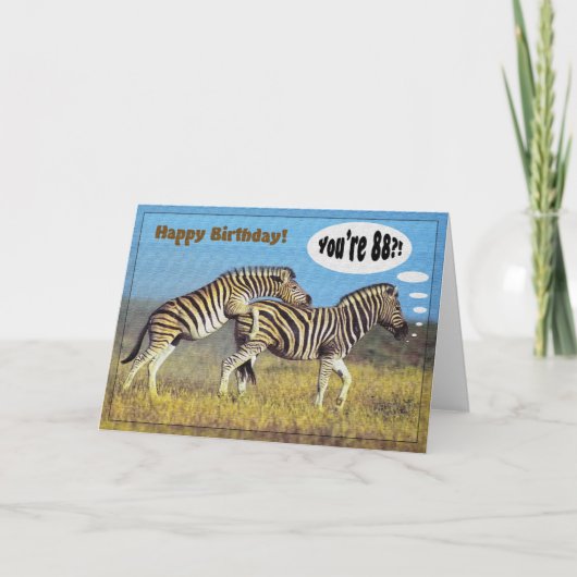 Gelukkige 88e verjaardag! kaart (Voorkant)