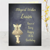 Gelukkige 90e verjaardag groet kaart (Gele Bloem)