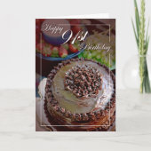 Gelukkige 91e verjaardag kaart (Voorkant)