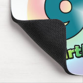 Gelukkige 95e verjaardag (blauw) muismat (Hoek)