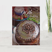 Gelukkige 96e verjaardag kaart (Voorkant)