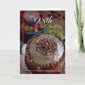 Gelukkige 98ste verjaardag! kaart (Voorkant)