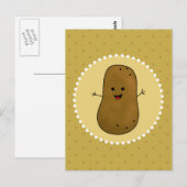 Gelukkige Aardappel Briefkaart (Voorkant / Achterkant)