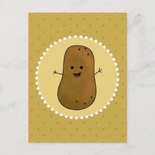 Gelukkige Aardappel Briefkaart