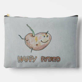 Gelukkige Aardappel Print Knip Naai Tas