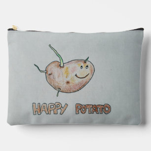 Gelukkige Aardappel Print Knip Naai Tas