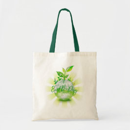 GELUKKIGE AARDDAG 2026 RED DE PLANEET TOTE BAG