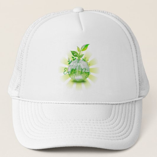 GELUKKIGE AARDDAG 2026 RED DE PLANEET TRUCKER PET (Voorkant)