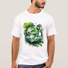 Gelukkige aarddag viering 2026 t-shirt
