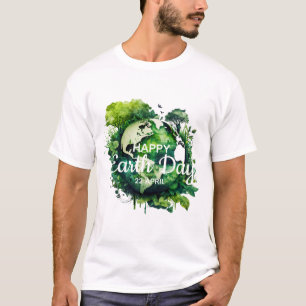 Gelukkige aarddag viering 2026 t-shirt