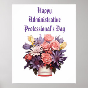 Gelukkige Administratieve Professionals Dank u kaa Poster