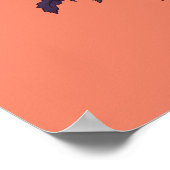 Gelukkige Administratieve Professionals Dank u kaa Poster (Hoek)