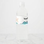 Gelukkige Adoptie Dag Waterfles Etiket (Achterkant)