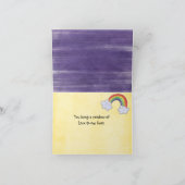 Gelukkige adoptiedagkaart kaart (Binnen)